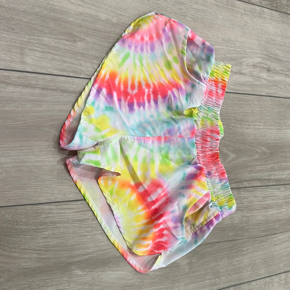 Girls tye-dye swim shorts